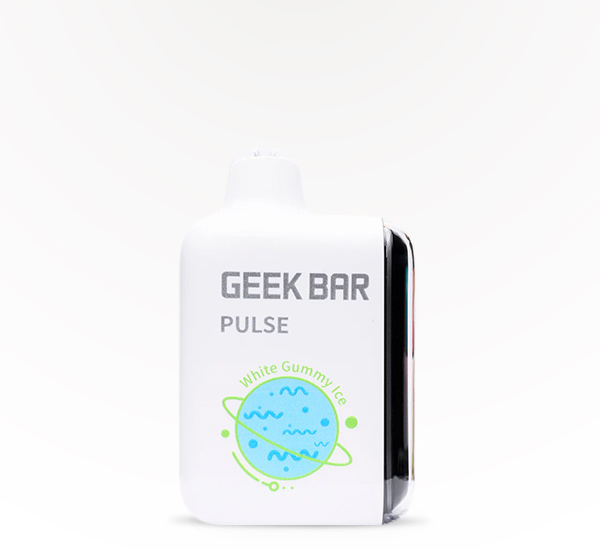 GEEK BAR Pulse 15000 White Gummy Ice 5% disposable vape at 20 After 4 Smokeshop