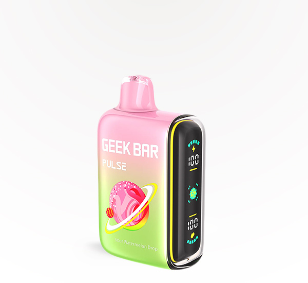 GEEK BAR Pulse 15000 Sour Watermelon Drop 5% disposable vape at 20 After 4 Smokeshop