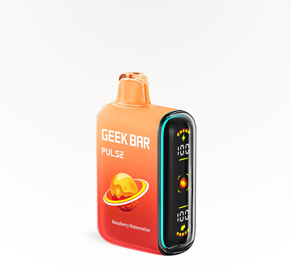 GEEK BAR Pulse 15000 Thermal Edition Raspberry Watermelon 5% disposable vape at 20 After 4 Smokeshop