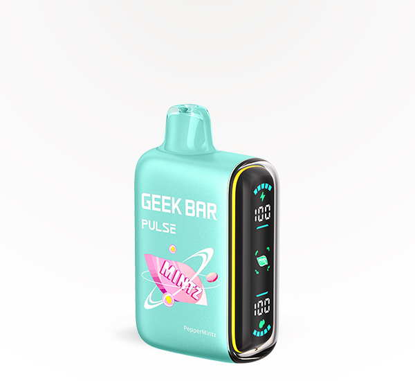 GEEK BAR Pulse 15000 Pepper Mintz 5% disposable vape at 20 After 4 Smokeshop