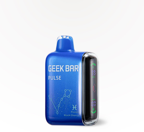 GEEK BAR Pulse 15000 Black Cherry 5% disposable vape at 20 After 4 Smokeshop