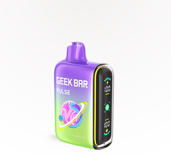GEEK BAR Pulse 15000 Sour Blue Dust 5% disposable vape at 20 After 4 Smokeshop