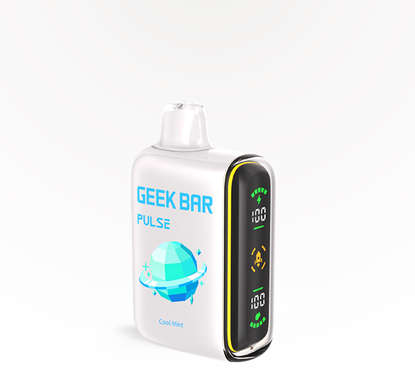 GEEK BAR Pulse 15000 Cool Mint 5% disposable vape at 20 After 4 Smokeshop