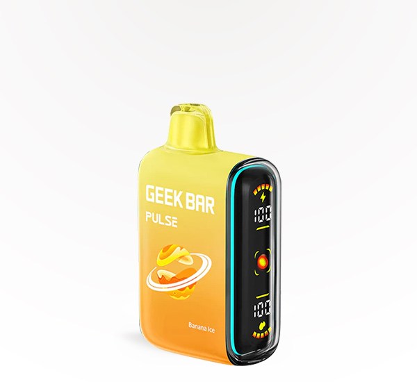 GEEK BAR Pulse 15000 Thermal Edition Banana Ice 5% disposable vape at 20 After 4 Smokeshop