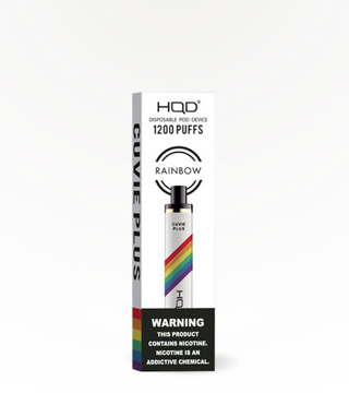 HQD Cuvie Plus Rainbow available at Fire Vape Smoke Shop in West Palm Beach