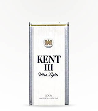 kent iii ultra lights cigarettes Someone's last pack of in 1988. They kept it all those years Kent III Ultra Lights 100's