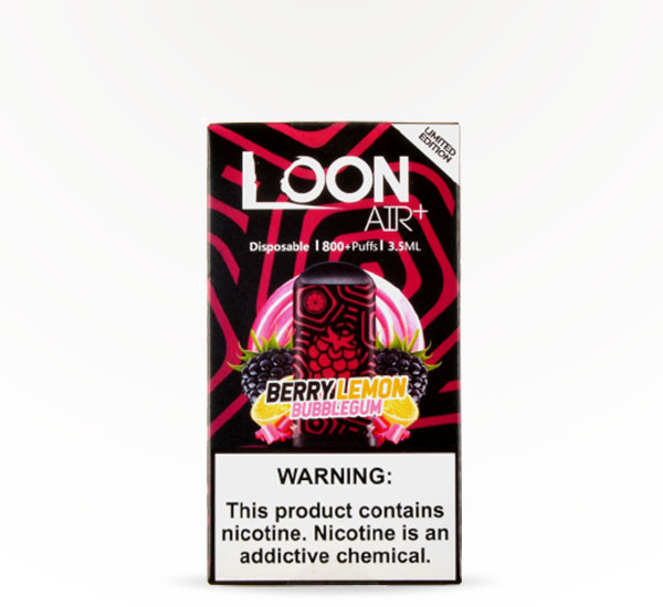 Loon Air Berry Lemon Bubblegum Delivered Near You Saucey