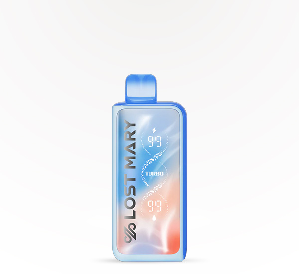 Lost Mary MT35000 Turbo Blue Razz Ice 5% disposable vape at 20 After 4 Smokeshop