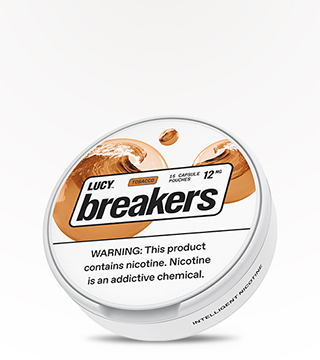 breakers tobacco Lucy Nicotine Pouches Break the capsule whenever you want a burst of additional flavor and a uniquely hydrating sensation Nicotine pouches are targeted to