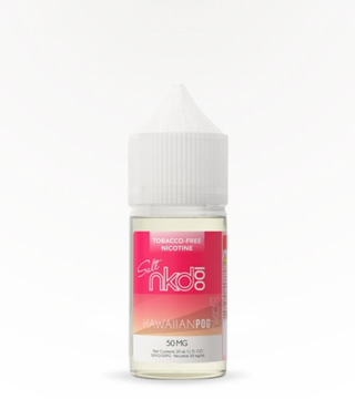 Naked 100 NKD Salt Hawaiian POG 50 mg 30 ml — in stock at Aladdin Glass & Vape, NJ smoke shop with same-day delivery