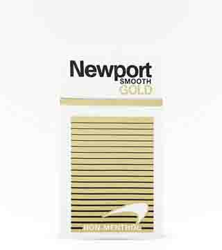 newport gold cigarettes Newport Cigarettes, Smooth, Non Menthol, Gold 100s, Box 20 ea Newport Cigarettes Menthol Gold 100s