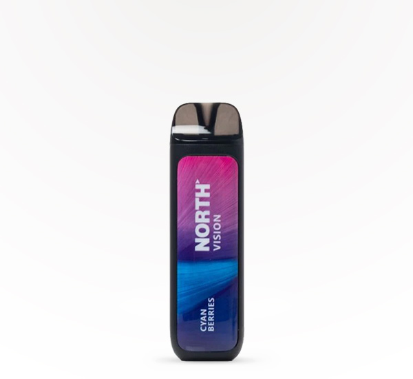 North Vision 15000 Cyan Berries 5% disposable vape at 20 After 4 Smokeshop