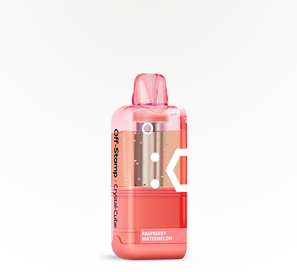 Off-Stamp X-Cube Crystal 25000 Pod Raspberry Watermelon 5% disposable vape at 20 After 4 Smokeshop