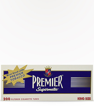 premier cigarette (cigarette) reorders steadily alongside injector machines. Premier Supermatic Full Flavor King