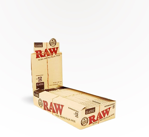 RAW Rolling Paper 12 Inch Supernatural rolling paper at 20 After 4 Smokeshop