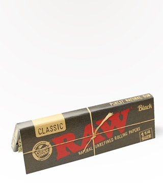 RAW Black 1.25 Classic Rolling Paper