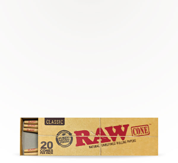 RAW Cone 1.25 Classic rolling paper at 20 After 4 Smokeshop