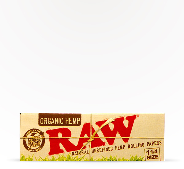 RAW Rolling Paper 1.25 Organic Hemp rolling paper at 20 After 4 Smokeshop