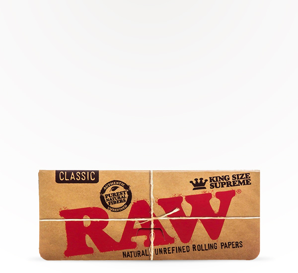 RAW Rolling Paper King Size Classic Supreme rolling paper at 20 After 4 Smokeshop