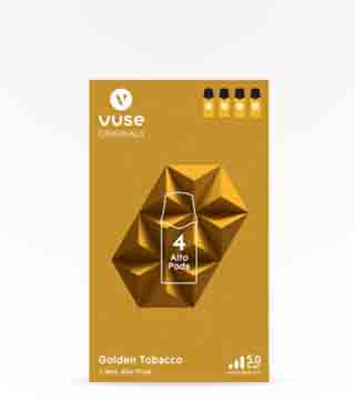 vuse golden tobacco 4 pack Alto Pods 5%  vuse golden tobacco 4 pack