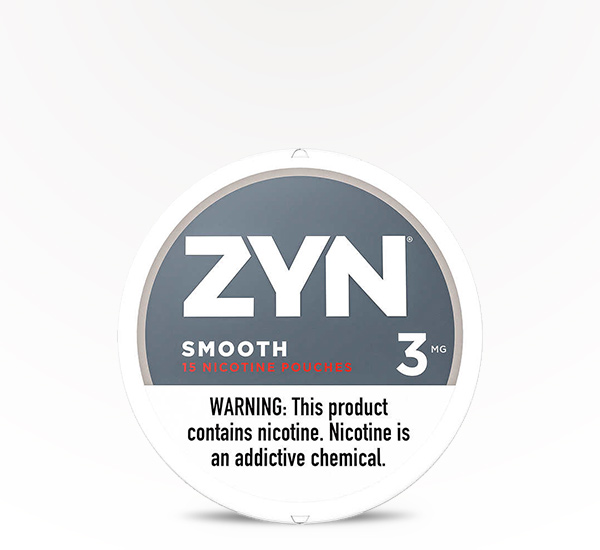 ZYN Smooth 3 mg nicotine pouch at 20 After 4 Smokeshop