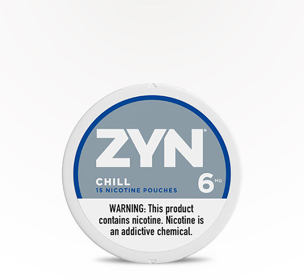 ZYN Chill 6 mg nicotine pouch at 20 After 4 Smokeshop