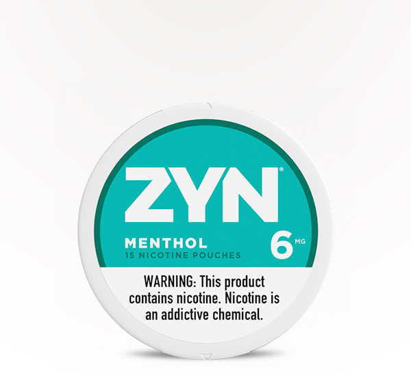 ZYN Menthol 6 mg nicotine pouch at 20 After 4 Smokeshop