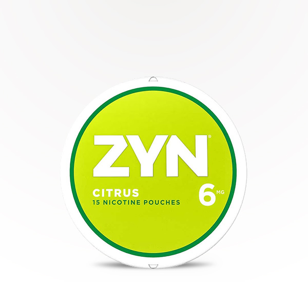 ZYN Citrus 6 mg nicotine pouch at 20 After 4 Smokeshop