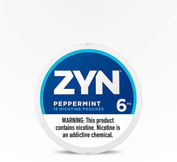 ZYN Peppermint 6 mg nicotine pouch at 20 After 4 Smokeshop