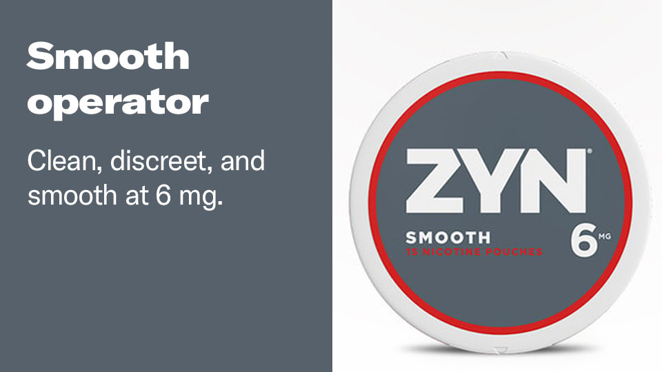 ZYN Smooth 6 mg 15 pieces