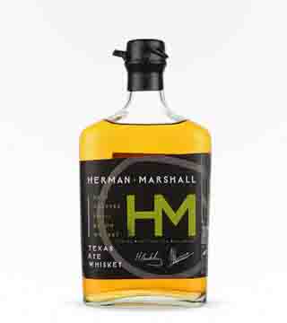 Herman Marshall – Texas Rye Whiskey Delivered Near You | Saucey