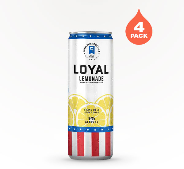 Loyal Nine Cocktails Lemonade Vodka Seltzer Delivered Near You Saucey
