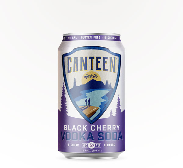 Canteen Spirits Black Cherry Vodka Soda Delivered Near You Saucey