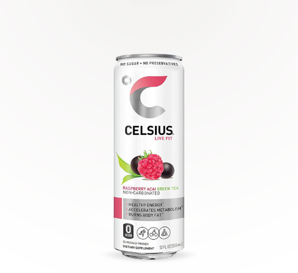 Celsius Raspberry Acai Green Tea Delivered Near You Saucey