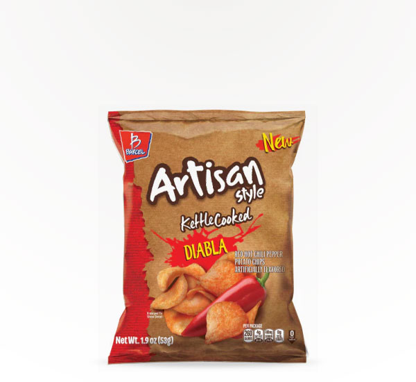 Barcel Artisan Style Kettle Cooked Diabla Potato Chips Delivered Near