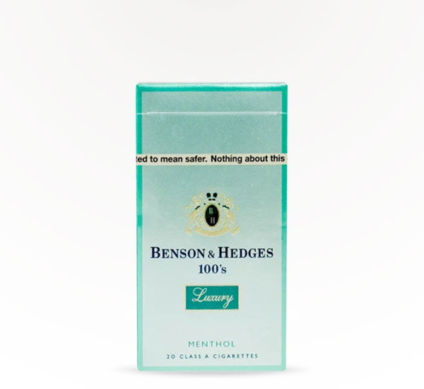 Benson and Hedges Luxury Menthol 100's Delivered Near You Saucey