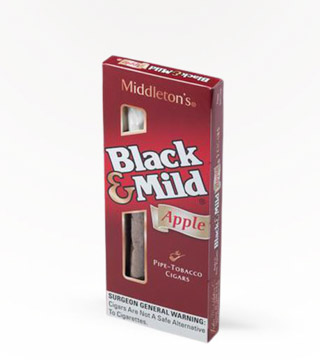 Black and Mild Apple Plastic Tip