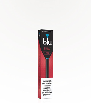 blu cherry vape blu Disposable E-Cigarette 2.4 Percent Cherry Crush Delivered Near You