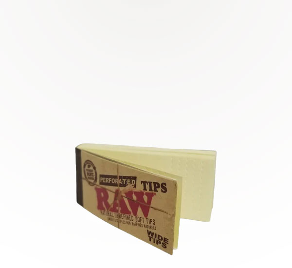 RAW Tips Perforated Wide rolling paper at 20 After 4 Smokeshop