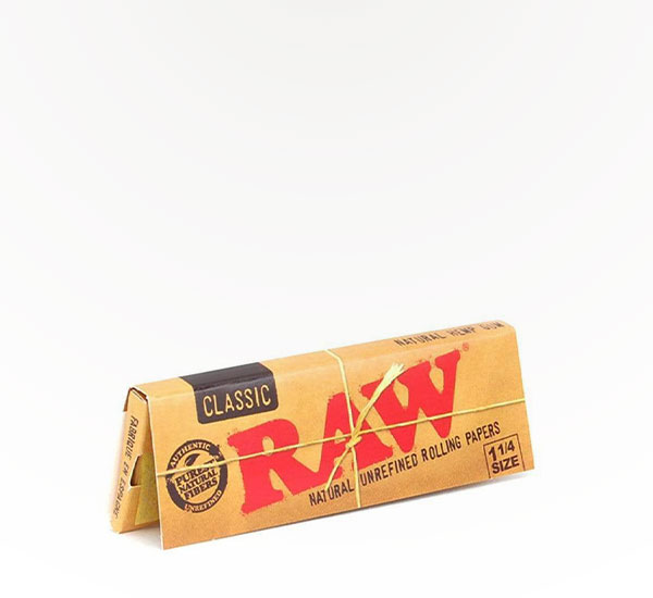 RAW Rolling Paper 1.25 Classic rolling paper at 20 After 4 Smokeshop